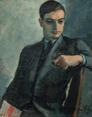 Porträt des Sohnes Peter (1918–2018) | 1936