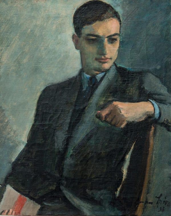 Porträt des Sohnes Peter (1918–2018) | 1936