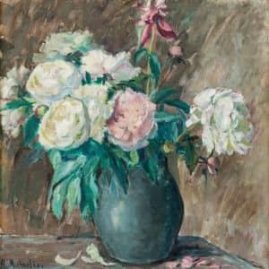 Blumenstillleben mit Pfingstrosen | o. D. 