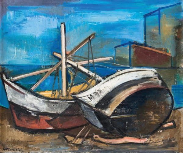 Boote am Strand | 1931