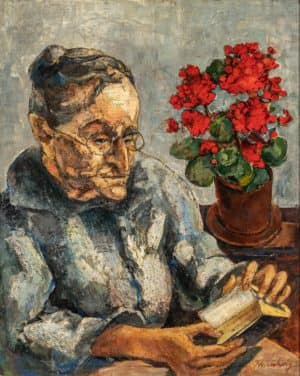 Porträt der Mutter Anna Babara | 1937