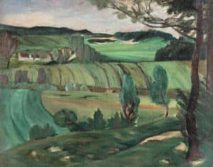 Landschaft bei Zusmarshausen | 1924