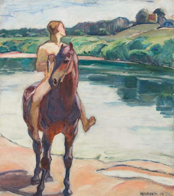 Reiter am Fluss | 1914