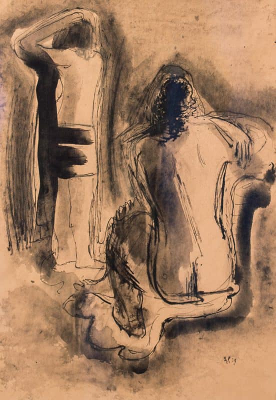 Zwei Rückenakte | 1939