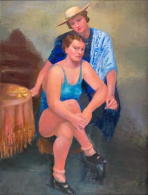 Zwei Frauen am Tisch | 1938