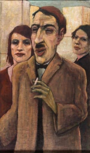 Raucher und zwei Frauen | o. D. 