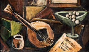 Kubistisches Stillleben mit Mandoline | o. D. 