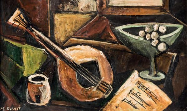 Kubistisches Stillleben mit Mandoline | o. D. 