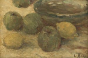 Stillleben mit Zitronen und Äpfeln | o. D. 