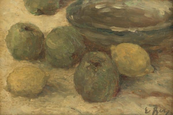 Stillleben mit Zitronen und Äpfeln | o. D. 