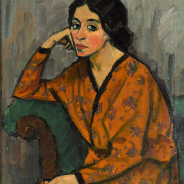 Dame mit aufgestütztem Arm | 1916