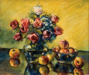 Stillleben mit Rosen und Äpfeln | 1922