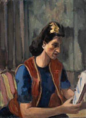 Porträt Frau Hoffmann | 1942