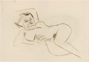Liegender weiblicher Akt  | o. D.