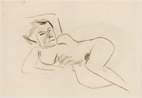Liegender weiblicher Akt  | o. D.