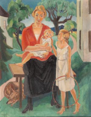Die Familie des Künstlers | 1922