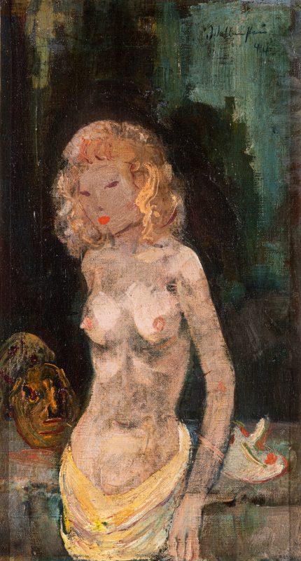 Halbakt auf dunklem Grund | 1944