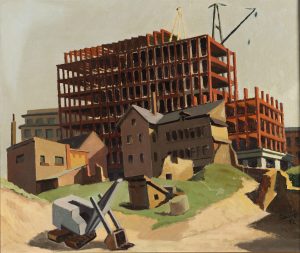 Blick auf alte Roth'sche Liegenschaft | 1952