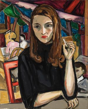 Bildnis einer Rauchenden | 1953