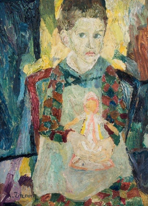 Mädchenbildnis mit Puppe | o. D. 