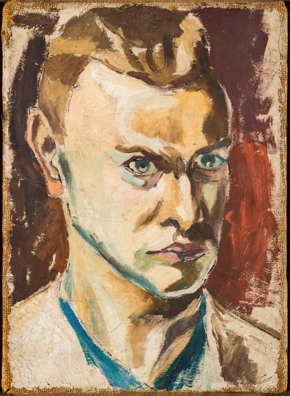 Kleines Selbstbildnis ohne Kragen| 1925