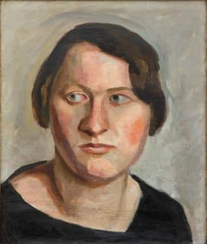 Mädchenbildnis (Hella Mandt (1907-1938)) | um 1932
