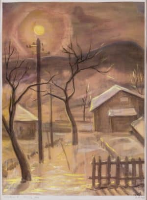 Winterabend im Taunus | 1930