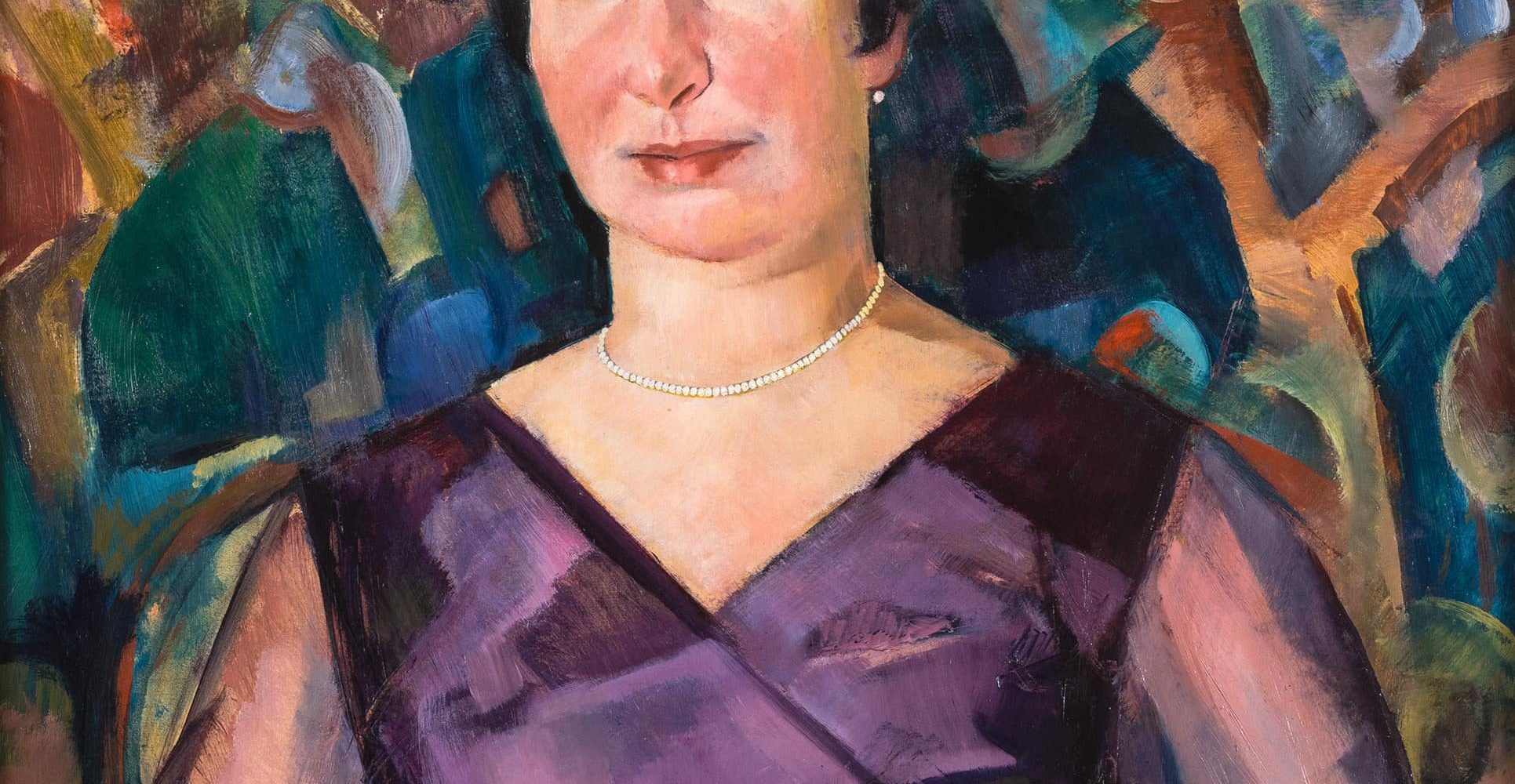 Dame mit Perlenkette | 1920